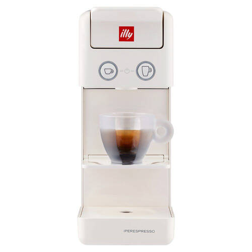 illy Y3.3 Iperespresso Pod/Capsule Espresso Coffee Machine/Maker Bianca/White