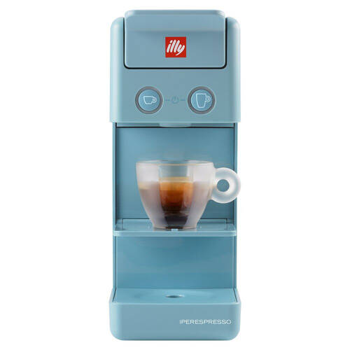 illy Y3.3 Iperespresso Pod/Capsule Espresso Coffee Machine/Maker Azzurra/Light Blue