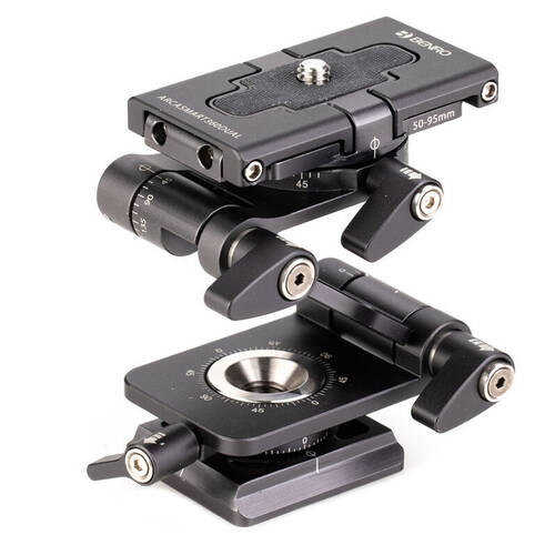 Benro Arcasmart360 Dual Multifunction QR Plate Phone/DSLR Camera Mount Black