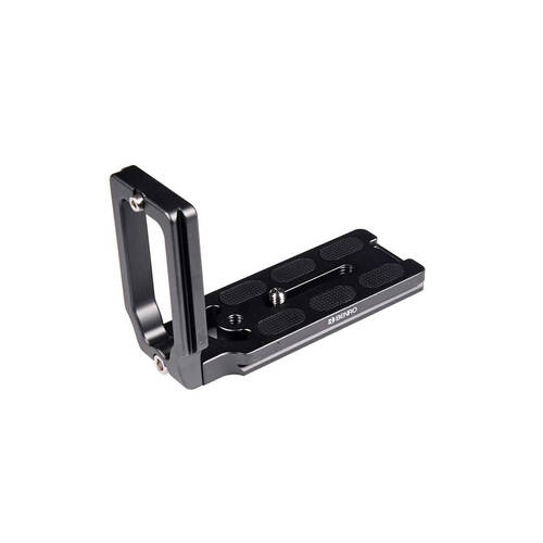Benro Universal Camera Aluminium L-Bracket Tripod Head Mount Accessories Black