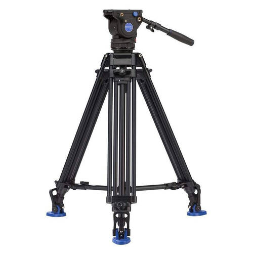 Benro BV6PRO Pro Video Camera Tripod Stand Mount Kit Upto 13.2lbs Black