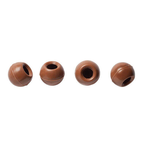 504pc Mona Lisa Milk Chocolate Truffle Shells Bulk Pack Dessert Making 25mm