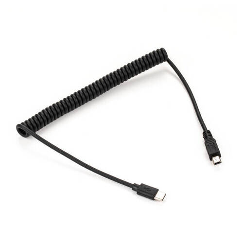 Benro Polaris USB-C to Mini-USB Camera Control Cable Connector Cord Black