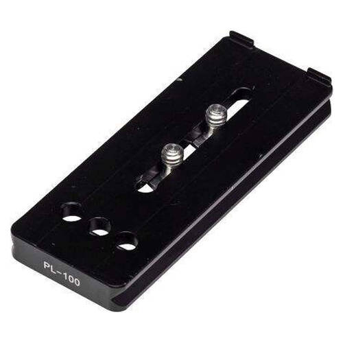 Benro PL100 Snap-In QR Plate Tripod Camera Mount Accessory Black