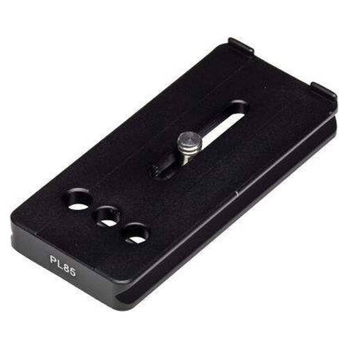 Benro PL85 Snap-In QR Plate Tripod Camera Mount Accessory Black