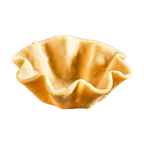 120pc La Rose Superthin Shells Vegan Cocoa Butter Coated Mini Tarts 42x15mm