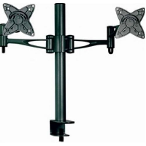 Astrotek Dual Monitor Arm Desk Mount Stand 36cm For 13″-27″ Screens VESA 75/100