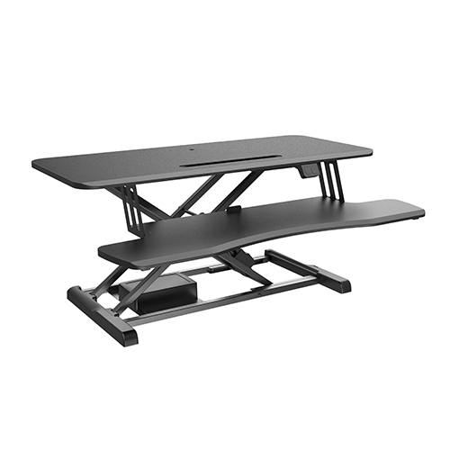 Brateck Electric Sit Stand Desk Converter w/ Keyboard Tray Deck