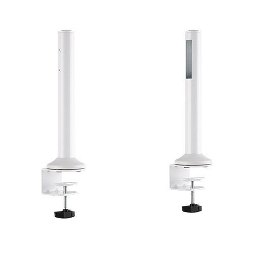 2Pc Brateck Slatwall Desk Mounting Pole For Slatwall Panel