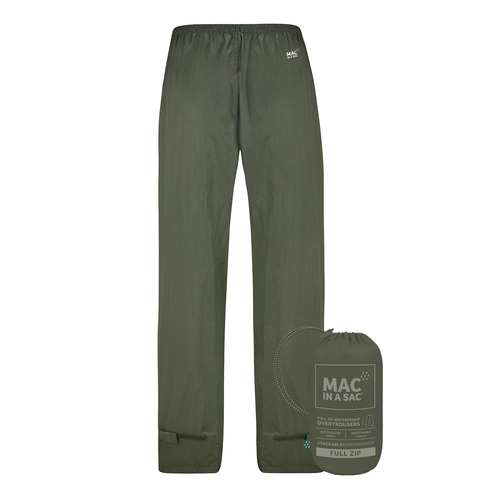 Mac In A Sac Unisex Adults Overtrousers - Khaki - M