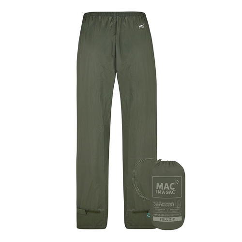 Mac In A Sac Unisex Adults Overtrousers - Khaki - S