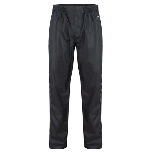 Mac In A Sac Unisex Adults Full Zip Overtrousers - Black - S