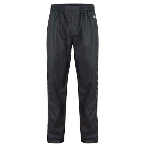 Mac In A Sac Unisex Adults Full Zip Overtrousers - Black - XL