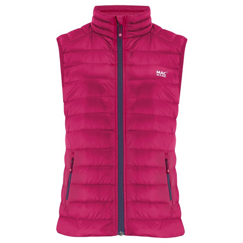 Mac In A Sac Adult Ladies Alpine Down Vest - Fuchsia - AU12