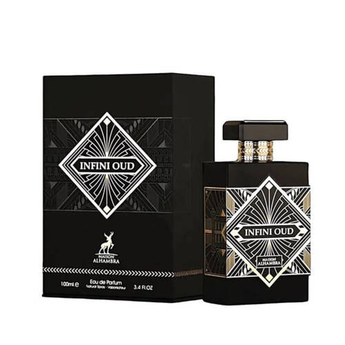 Maison Alhambra Infini Oud EDP Eau de Parfum Fragrance Spray Unisex 100ml