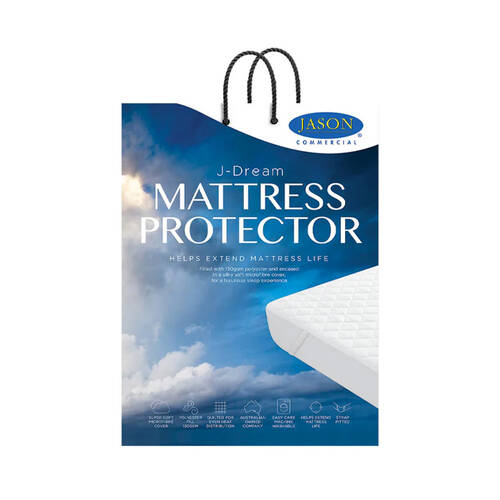 Jason Commercial Single Extra Long J-Dream Mattress Protector 92x203cm