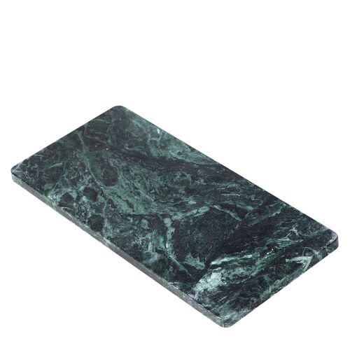 Belle Graze Marble Board Rectangle Home/Kitchen Decorative Serveware - Green