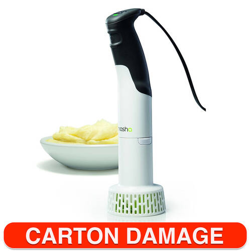 Masha Electric Potato Masher Handheld Kitchen - White