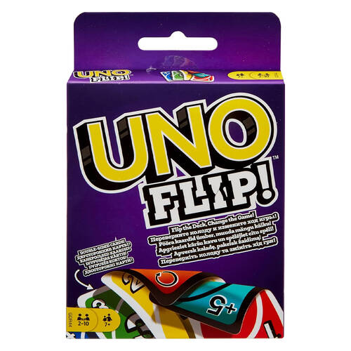 Mattel UNO Flip Party/Travel Card Game Kids/Family 7y+