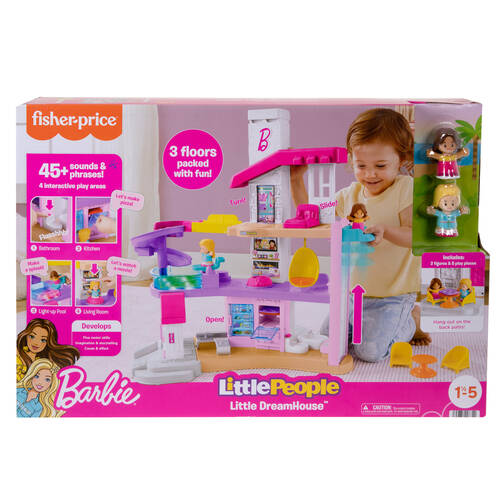 Mattel Fisher Price Little People Barbie Little Dreamhouse 61x61cm 2y+