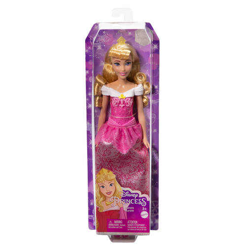 Mattel Disney Princess Aurora Sleeping Beauty Doll 27cm Kids - Pink 3y+