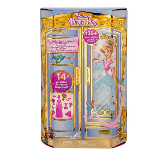 Mattel Disney Princess Doll & Fashion Surprise 27cm Cinderella Kids 3y+