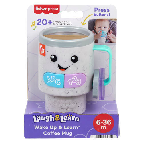 Mattel Fisher Price Infant Wake Up & Learn Coffee Mug 6m+