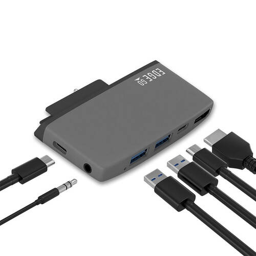 Mbeat Edge Go Multifunction USB- C Hub f/ Microsoft Surface Go Tablet