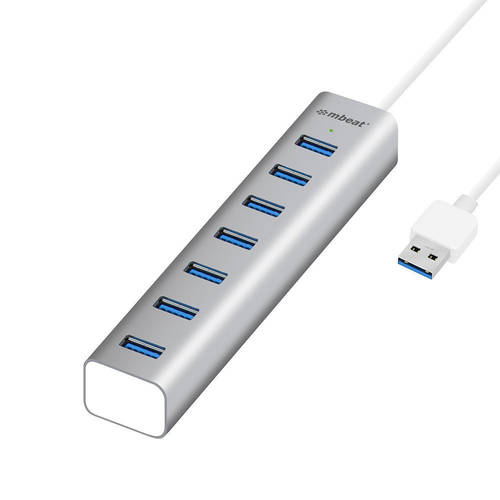 7-Port USB 3.0 Aluminium Slim Hub