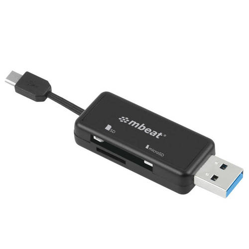 Ultra Dual USB 3.0/Card/Micro 2.0 OTG Reader