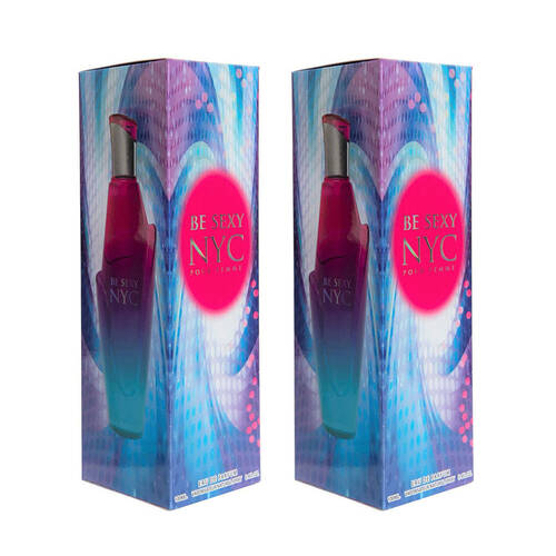 2PK Mirage Diamond Collection Be Sexy Nyc Pour Femme EDP Spray For Women 100ml