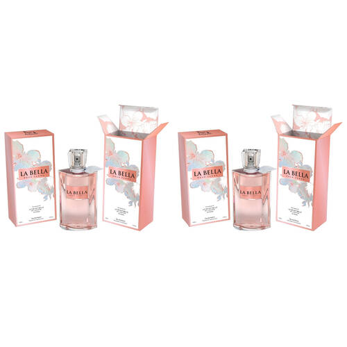 2PK Mirage La Bella Eau de Parfum EDP Spray Scent Fragrance For Women 100ml