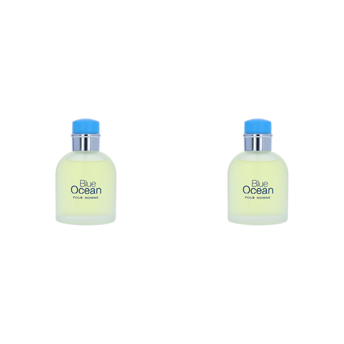 2PK Mirage Blue Ocean Eau De Toilette For Men 100ml Natural Spray Fragrance