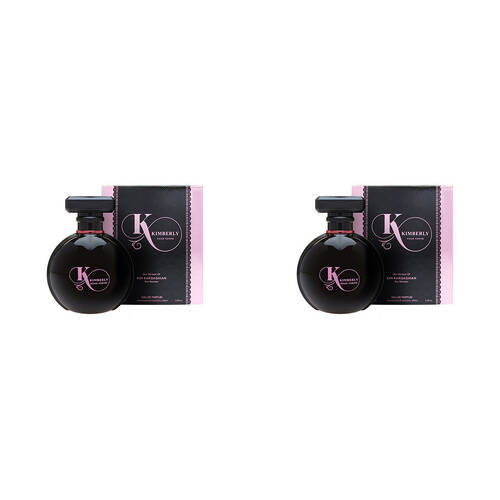2PK Mirage Kimberly Pour Femme Eau de Parfum Spray Scent Fragrance For Women 100ml
