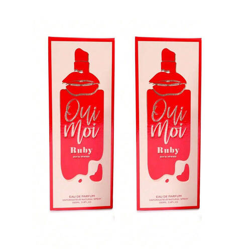 2PK Mirage Diamond Collection Oui Moi Ruby EDP Spray For Women 100ml