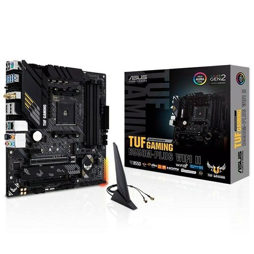 Asus B550M-PLUS Wi-Fi AMD AM4 TUF Gaming Motherboard PCIe 4.0/Aura Sync RGB