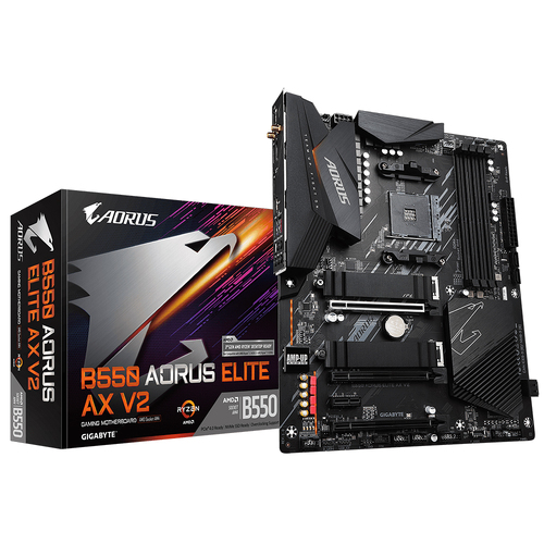 Gigabyte B550 Aorus Elite AX V2 AMD Ryzen ATX Motherboard