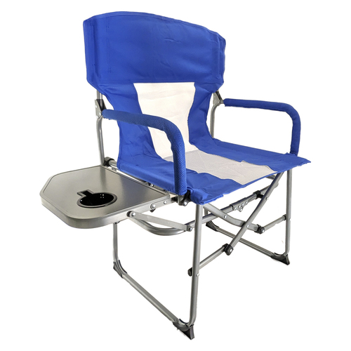 Portable Director's Folding Camping Chair w/Padded Arm Rests Assorted