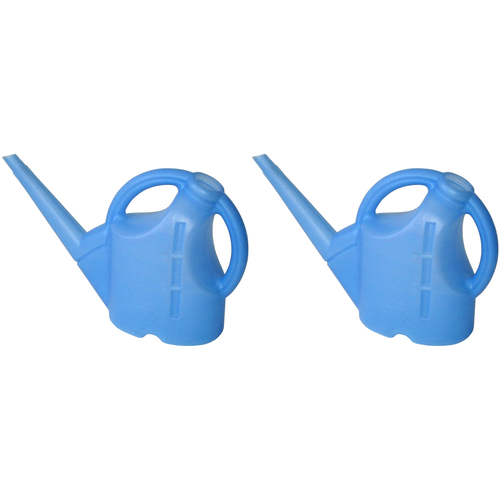 2PK Homeleisure 4L All Rounder Outdoor /Garden Watering Can Blue 