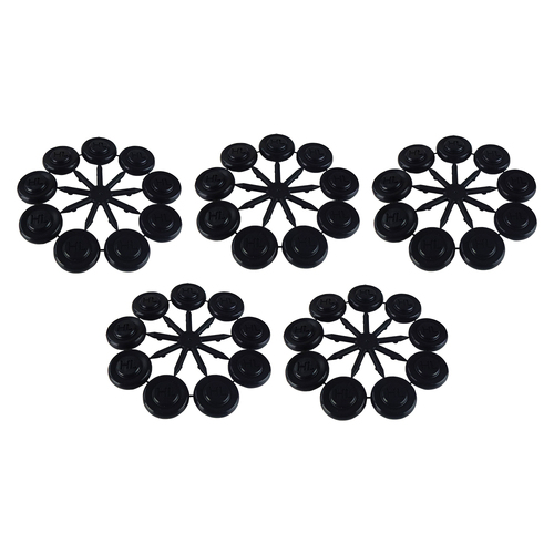 5PK 9pc Homeleisure InvisifeetOutdoor Outdoor Garden 