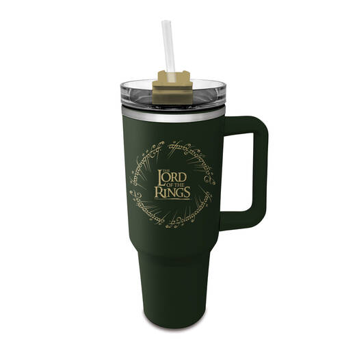 Lord of the Rings Elvish Inscription 40oz Tumbler 14.2x27.2cm - Green