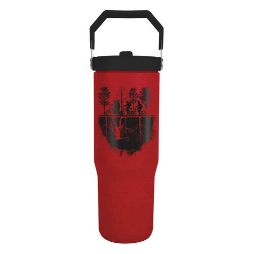 TV Blockbusters Stranger Things Upside Down Insulated Drinking Pitcher 30oz Red
