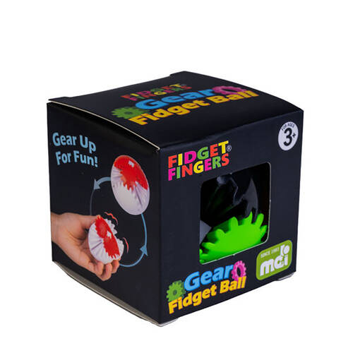 MDI Gear Fidget Ball Kids/Children Sensory Toy 3y+ Assorted