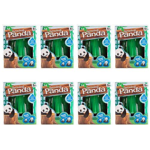8PK Panda Kingdom Growing Panda Sensory/Educational Kids Toy 5y+ Assorted