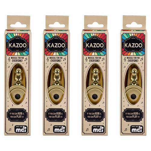 4PK MDI Play Kazoo Organ Kids/Family Music Instrument 3y+