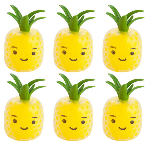 6PK MDI Squishy Bubble Pineapple Kids/Children Sensory Toy 3y+