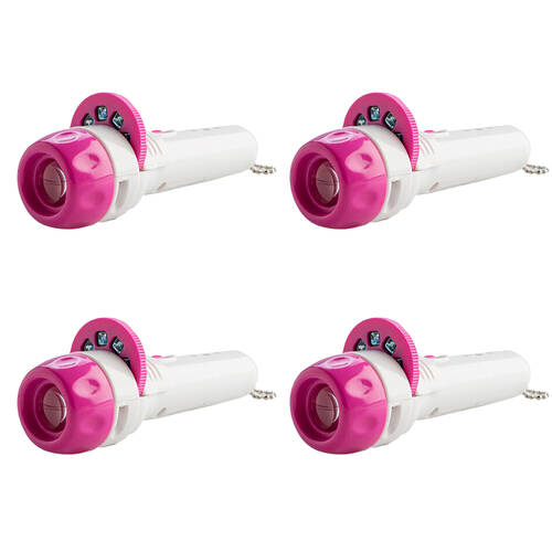 4PK Unicorn Kingdom Unicorn Torch Projector Educational Kids Toy 5y+