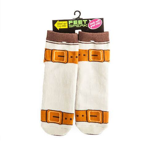 Feet Speak Old Fart Women's Casual Crew Socks One-Size