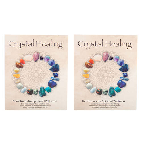 2PK Wishstone Gemstone Kit Healing Crystal Healing Peace/Wellness Stone
