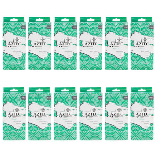 12x 6pc Wild Scents Aztec Aromas Plant Based Incense - Patchouli